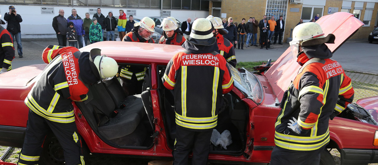 Wiesloch. Autohaus Wagner Feuerwehr Aktionstag 2015. 02.04.2015 - Helmut Pfeifer.